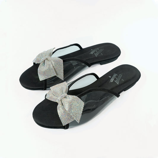 Bow Glam Flats